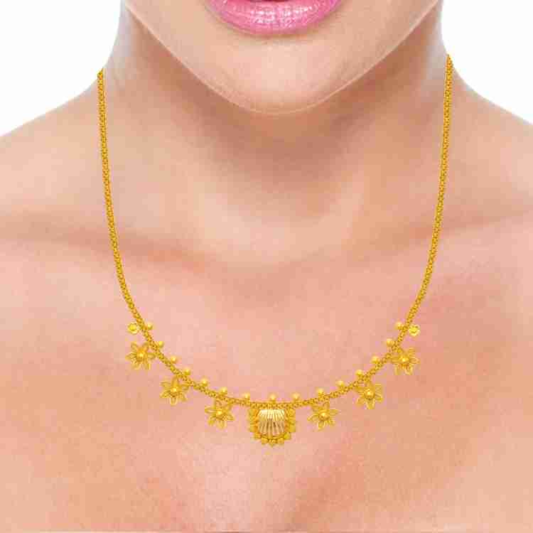 Pc chandra jewellers light weight necklace deals collection with price