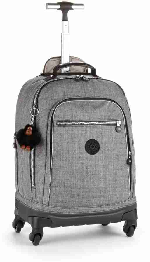 KIPLING ECHO 29 L Trolley Backpack Jeans Grey Price in India