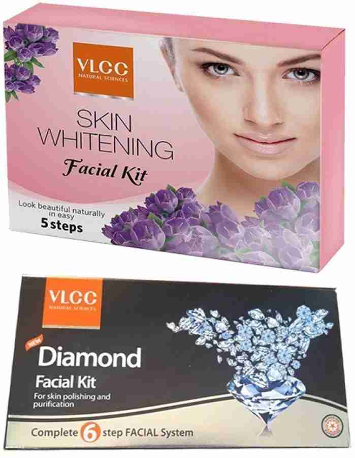 VLCC Diamond facial Kit Skin Whitening Facial Kit Price in India