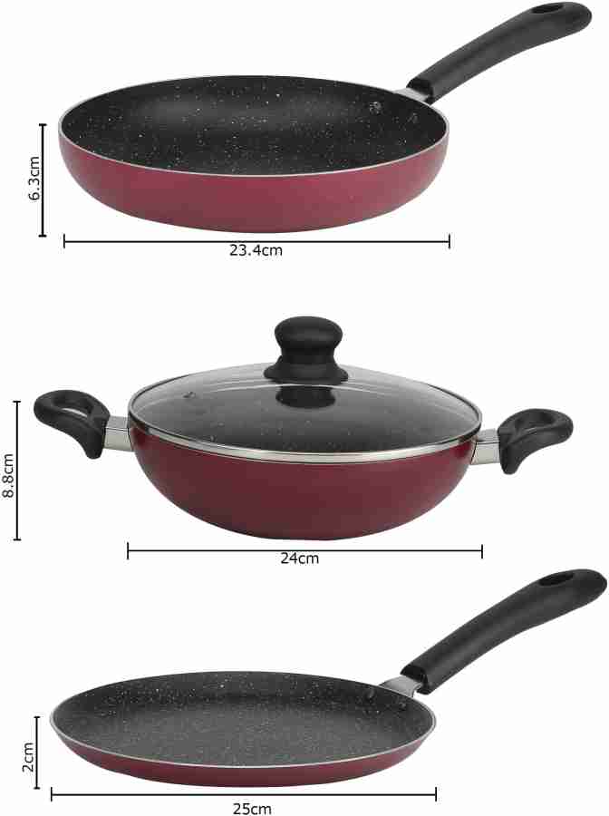 Millerhaus Vienna Induction Bottom Non-Stick Coated Cookware Set