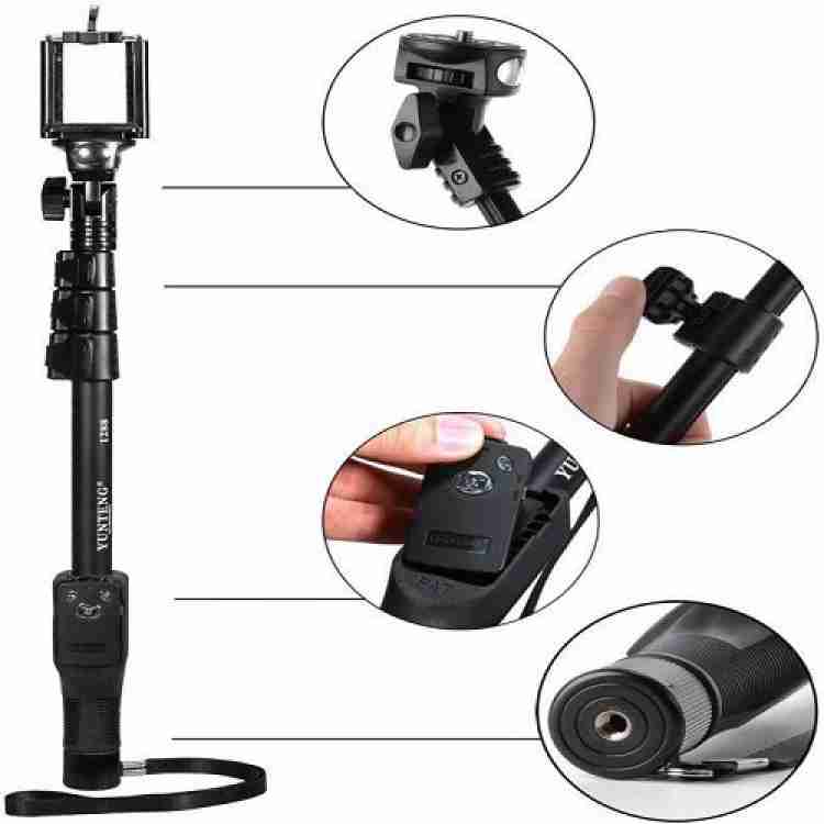 techdeal Yunteng YT-1288 Bluetooth Selfie Stick Price in India 