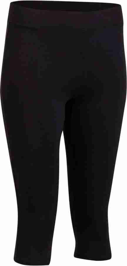 DOMYOS by Decathlon Solid Women Black Tights - Buy DOMYOS by Decathlon  Solid Women Black Tights Online at Best Prices in India