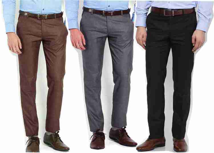 AD & AV Regular Fit Men Multicolor Trousers - Buy AD & AV Regular