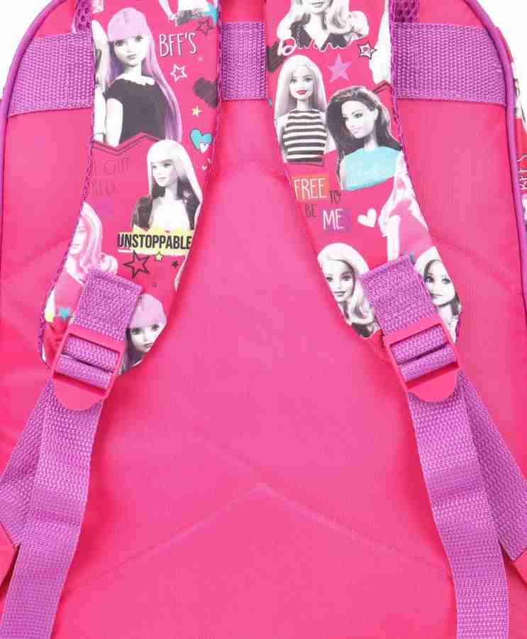 Barbie Future Is Bright School Bag Pink & Black 14 Inches Online in India,  Buy at Best Price from  - 12936102