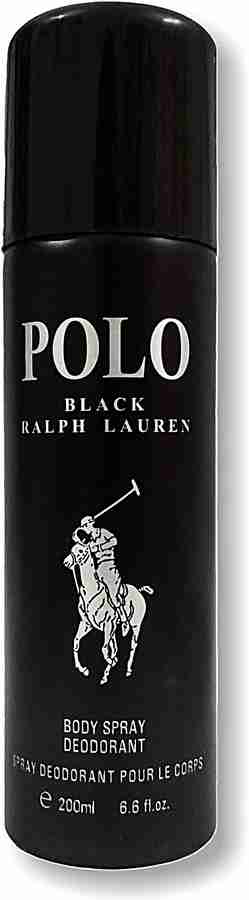 Perfume polo black 200 ml precio outlet