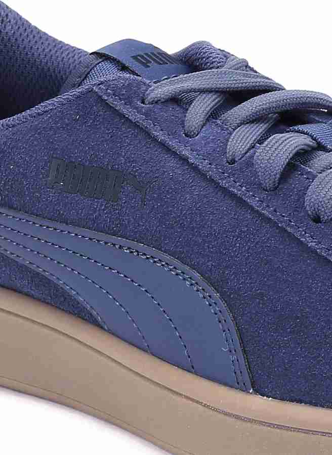 Puma smash v2 sales blue indigo