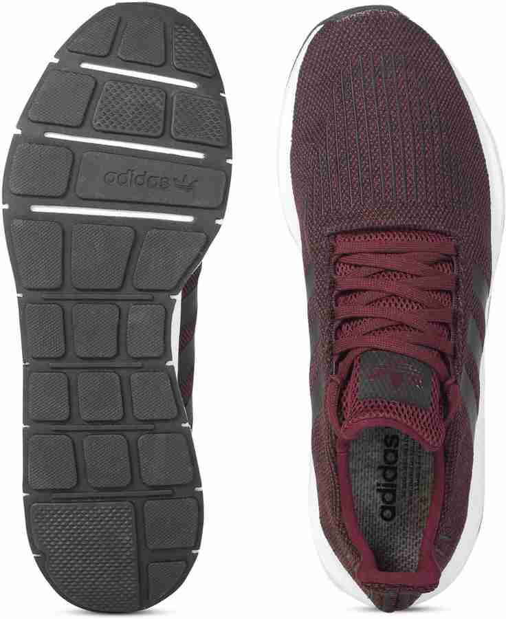 ADIDAS ORIGINALS SWIFT RUN Sneakers For Men Buy MAROON CBLACK FTWWHT Color ADIDAS ORIGINALS SWIFT RUN Sneakers For Men Online at Best Price Shop Online for Footwears in India Flipkart