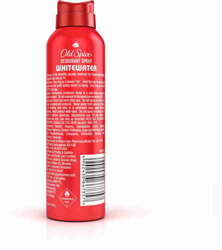 Old spice whitewater deodorant spray store