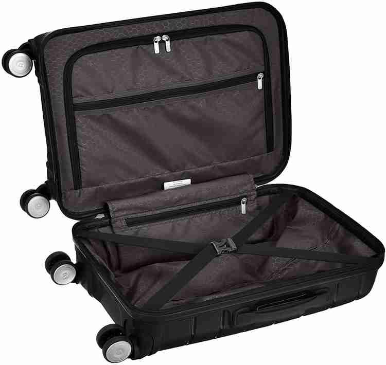 Octolite hardside spinner case outlet small 55cm black 2.4 kg