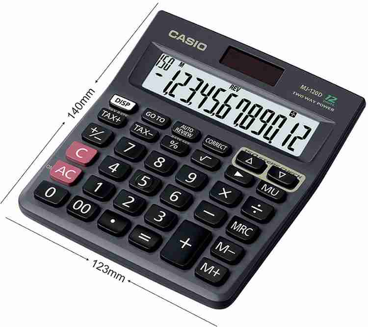 Flipkart CASIO MJ 120D Desktop Basic Calculator Basic