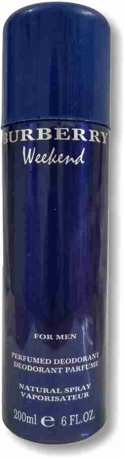 BURBERRY Weekend Perfume Body Spray For Men Price in India Buy BURBERRY Weekend Perfume Body Spray For Men Online In India Reviews Ratings Flipkart