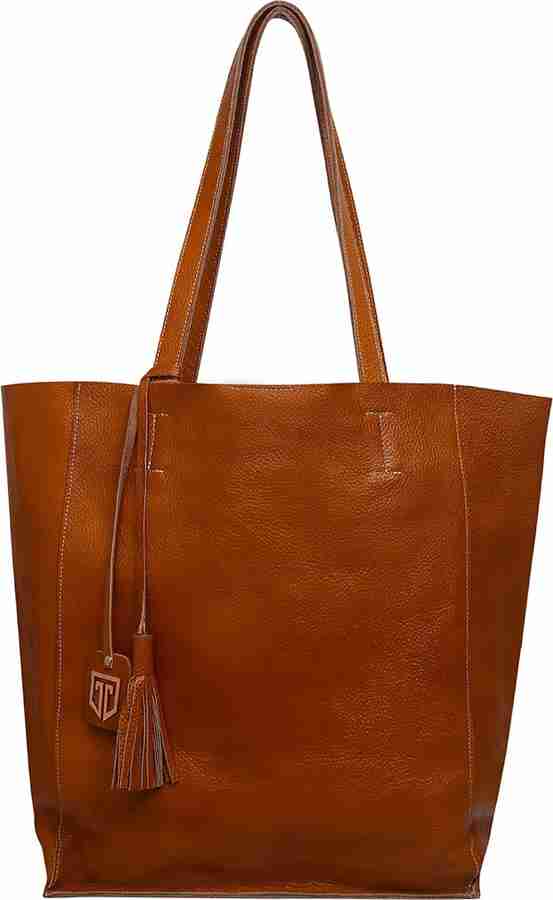 Flipkart Tan Luzo BAG LADIES HANDBAGS OFFICE BAGS FOR WOMEN Shoulder Bag Shoulder Bag