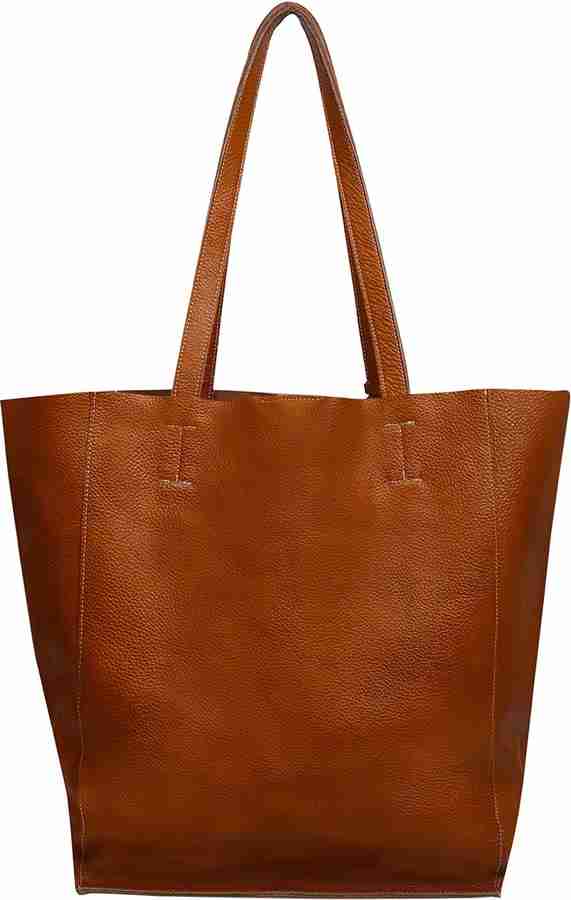 Flipkart Tan Luzo BAG LADIES HANDBAGS OFFICE BAGS FOR WOMEN Shoulder Bag Shoulder Bag