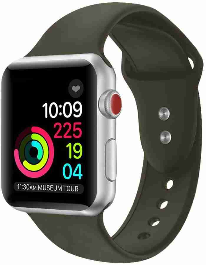 Dark olive 2024 apple watch band