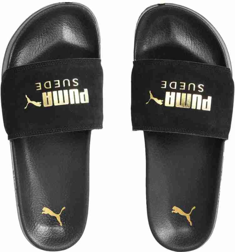 Suede puma slides online