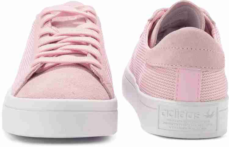 Adidas court online vantage pink