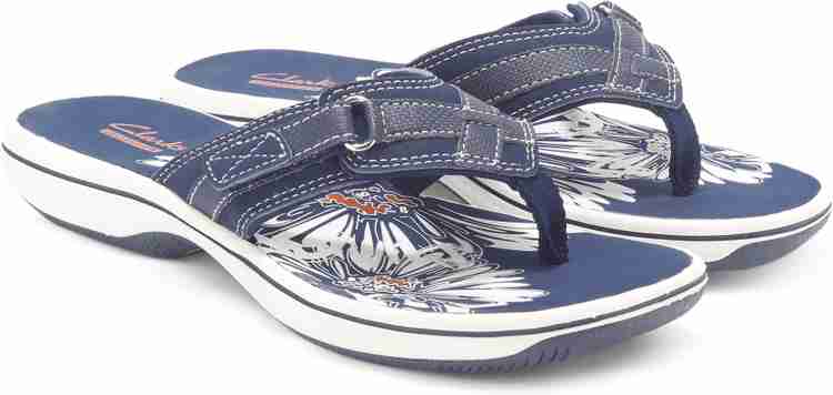 CLARKS Women Brinkley Sea Navy Slippers Buy NAVY Color CLARKS