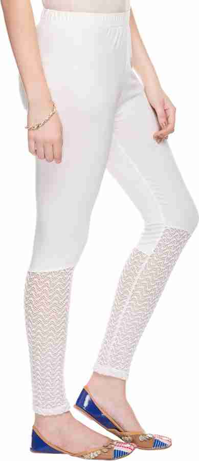 Srishti by FBB Women's Synthetic Beige Color Legging Bottom