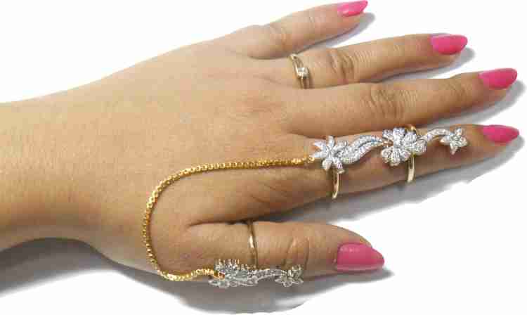 Chain on sale double ring