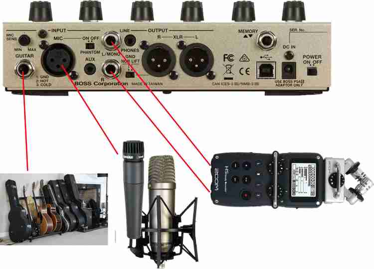 Boss ve8 sales acoustic singer