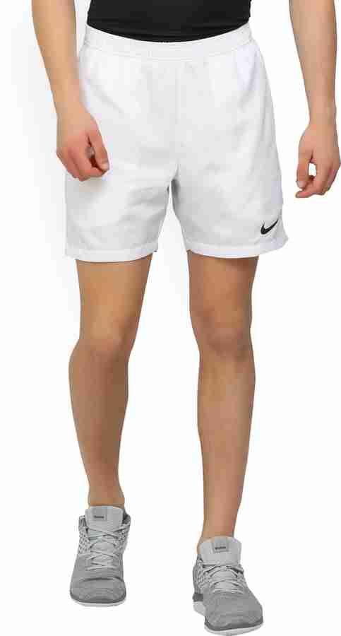 All white nike tempo shorts shop