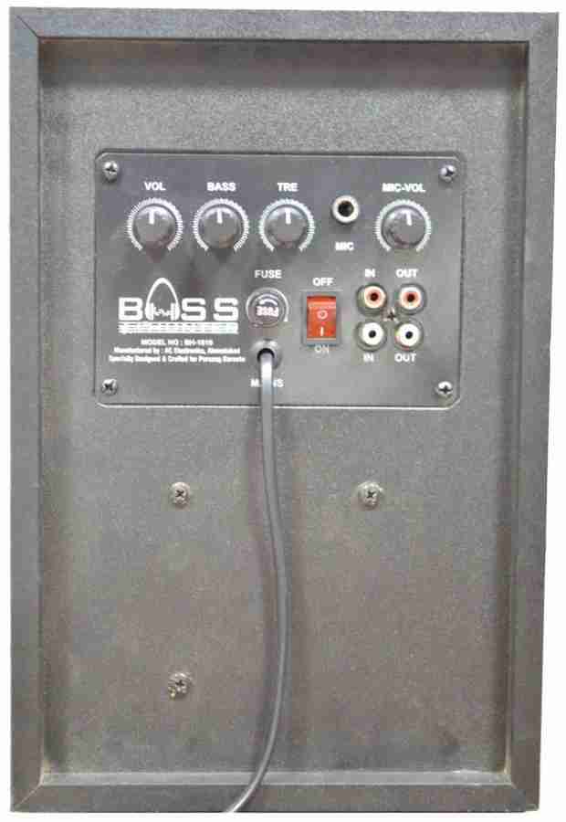 Bass sales hunter speaker