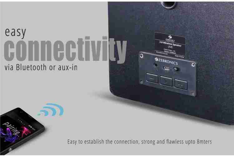 Buy ZEBRONICS Jive Wireless Bluetooth Laptop Desktop Speaker