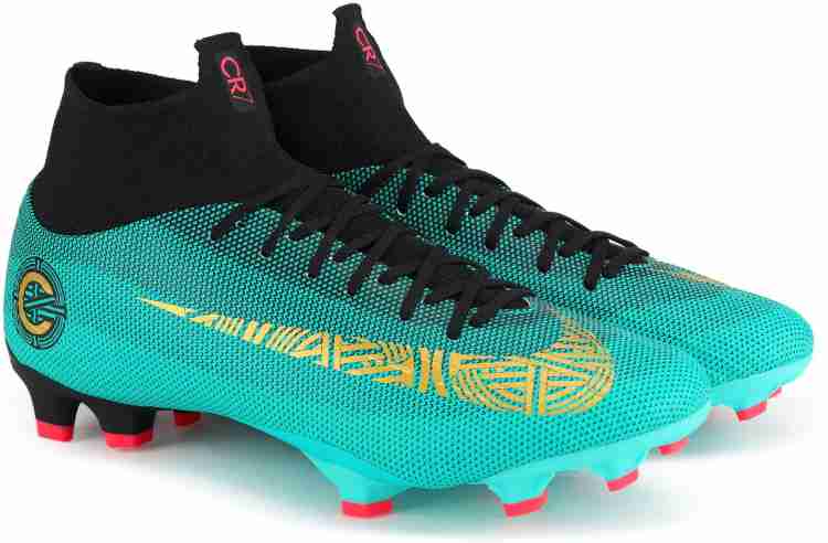 Nike cr7 cheap cleats black