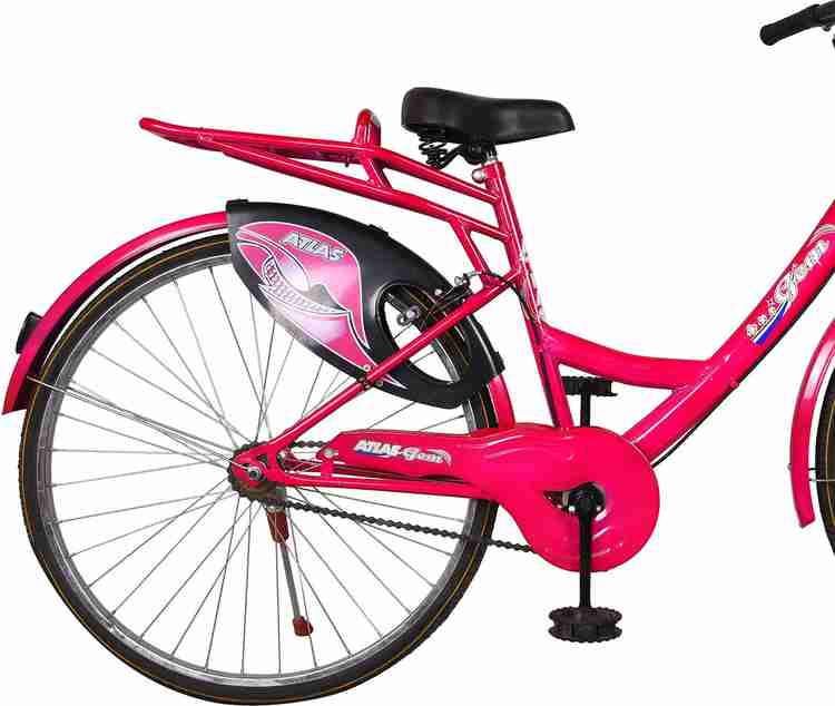 ATLAS Jem Unisex Bicycle For Adults Pink 26 T Mountain Cycle Price in India Buy ATLAS Jem Unisex Bicycle For Adults Pink 26 T Mountain Cycle online at Flipkart