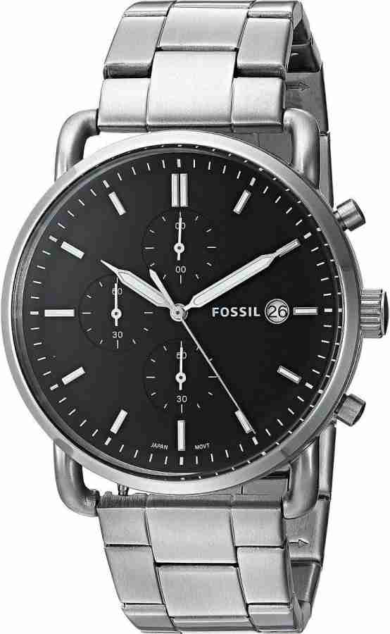 Fossil best sale commuter watch