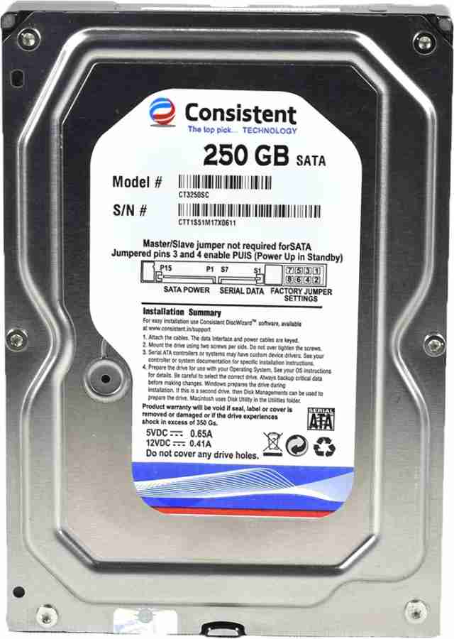 Harddisk 250gb deals