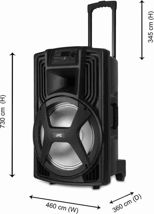 Jvc 15 trolley hot sale speaker