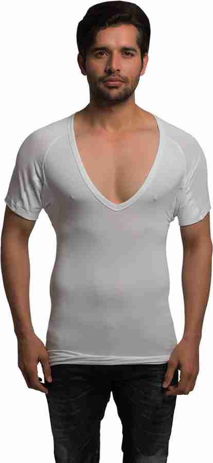 Deep v neck vest men's discount