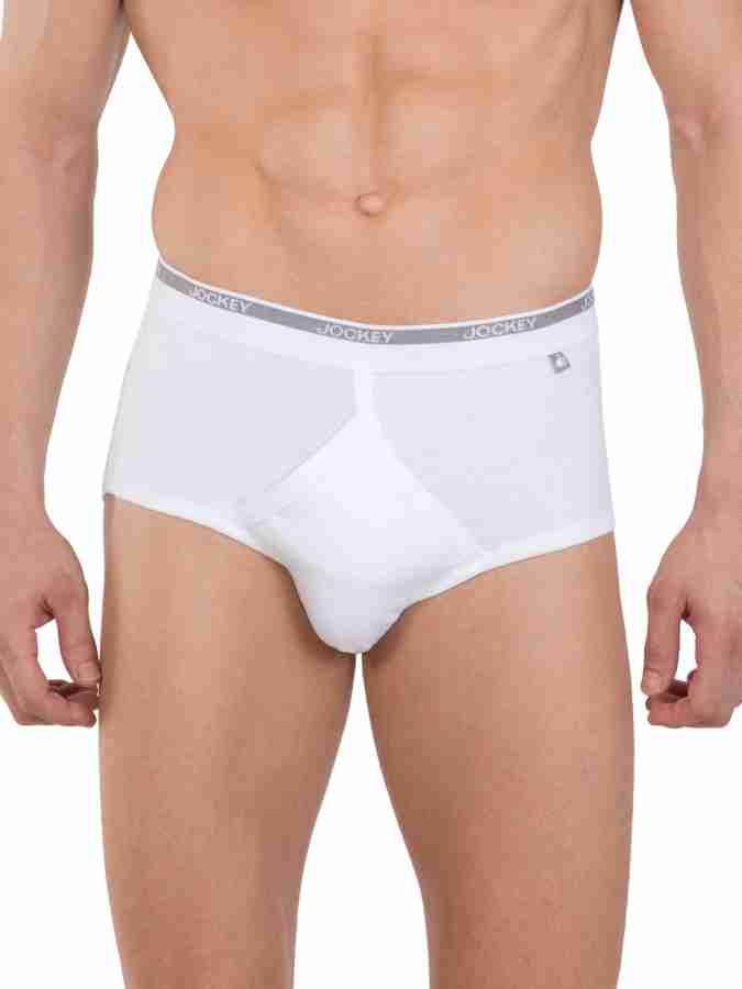 3 Vtg Jockey Classic Briefs White Underwears Mens Size 36 RN#61683
