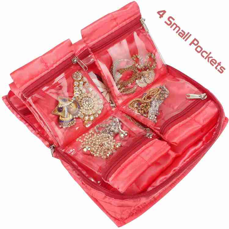 BlushBEES Jewellery Organizer Pouch Bag Jewellery Vanity Box Price in India Buy BlushBEES Jewellery Organizer Pouch Bag Jewellery Vanity Box online at Flipkart