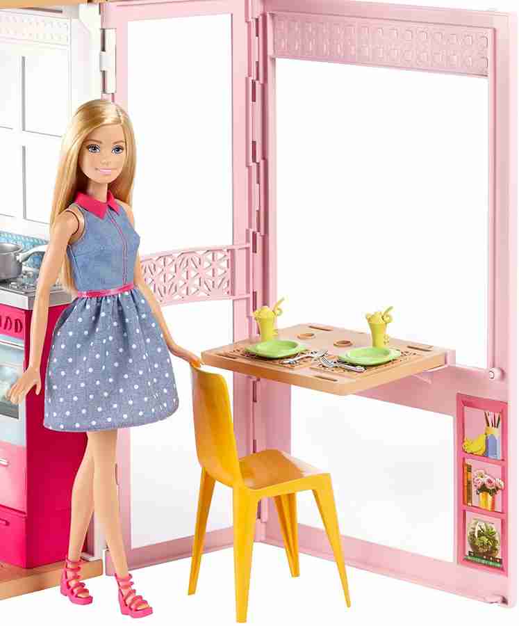 Barbie 2 story doll house deals