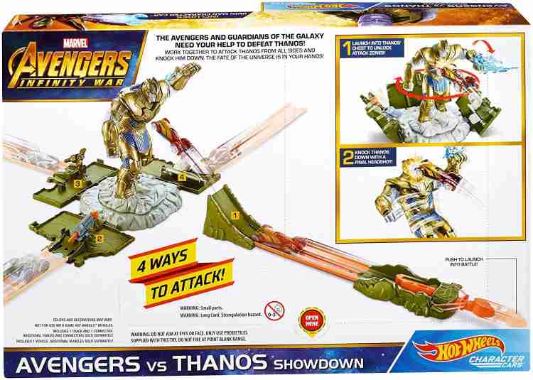Hot wheels thanos showdown online