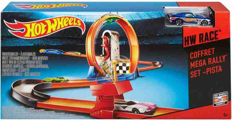 Hot wheels sale mega rally set