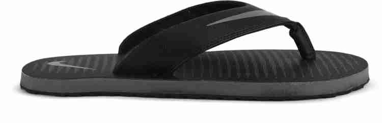 Black nike thong discount sandals