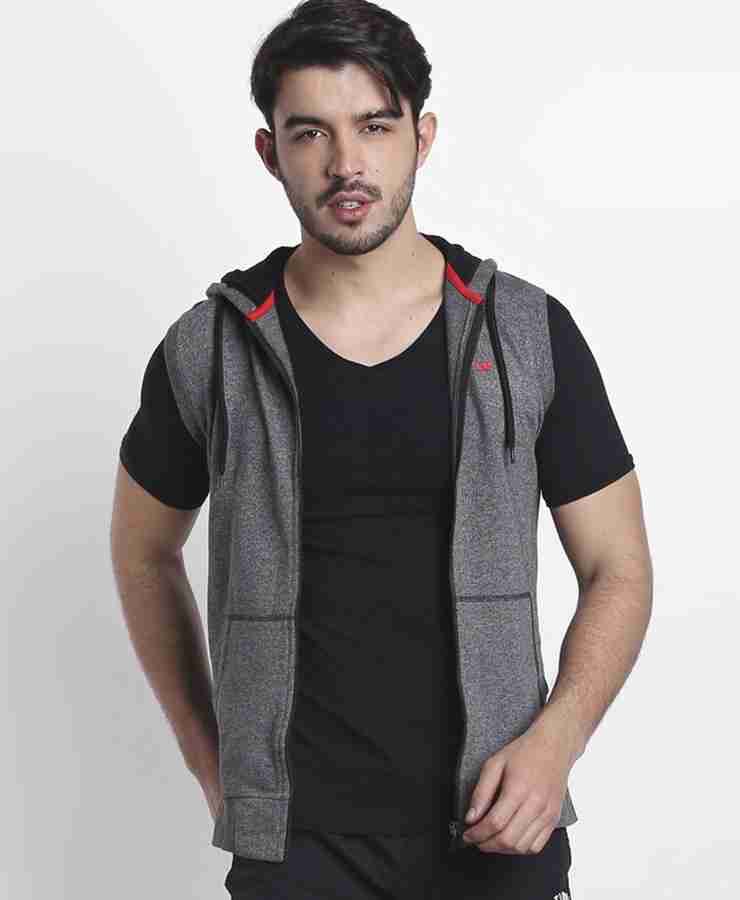 Sleeveless hoodie flipkart outlet