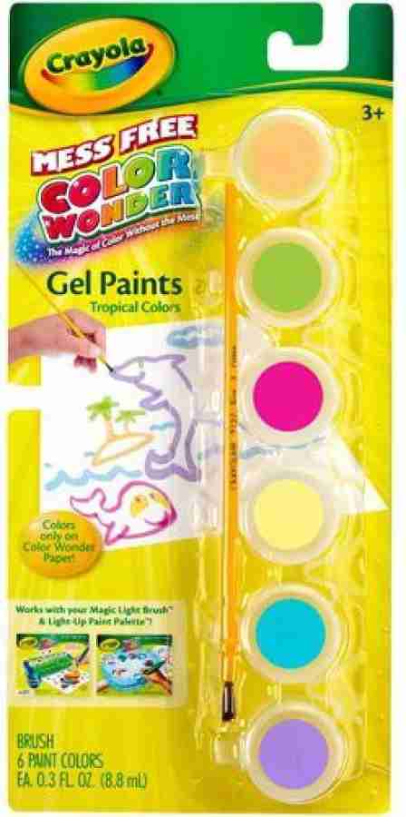 CRAYOLA Color Wonder Gel Tropical Paint Palette Refill 6 Paint Colors - Color  Wonder Gel Tropical Paint Palette Refill 6 Paint Colors . shop for CRAYOLA  products in India.