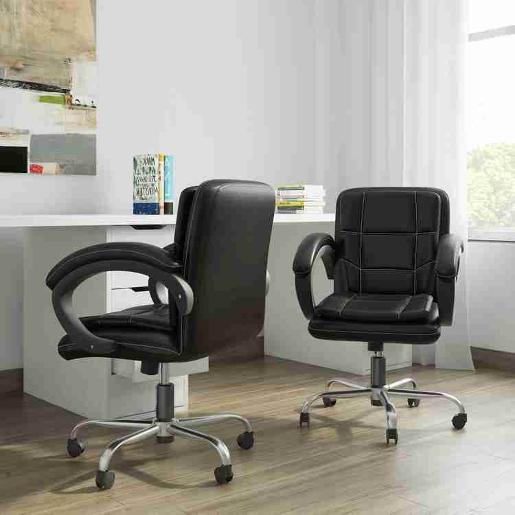 VJ Interior Leatherette Office Executive Chair Price in India Buy VJ Interior Leatherette Office Executive Chair online at Flipkart