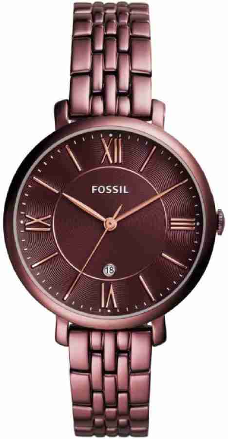 FOSSIL JACQUELINE Analog Watch For Women Buy FOSSIL JACQUELINE Analog Watch For Women ES4100 Online at Best Prices in India Flipkart