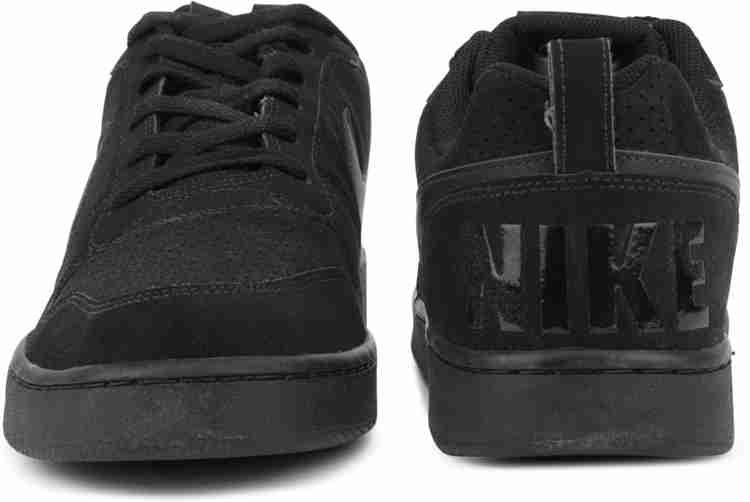 NIKE Court Borough Low Sneakers For Men Buy BLACK BLACK BLACK