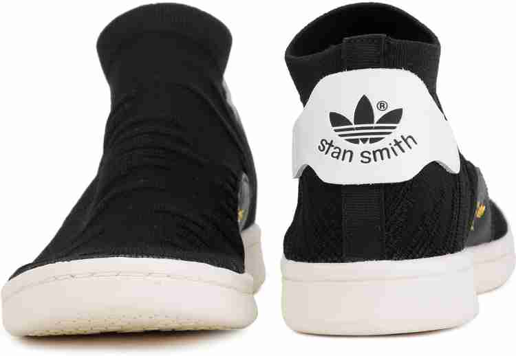 ADIDAS ORIGINALS STAN SMITH SOCK PK W Sneakers For Women Buy CBLACK CBLACK FTWWHT Color ADIDAS ORIGINALS STAN SMITH SOCK PK W Sneakers For Women Online at Best Price Shop Online for