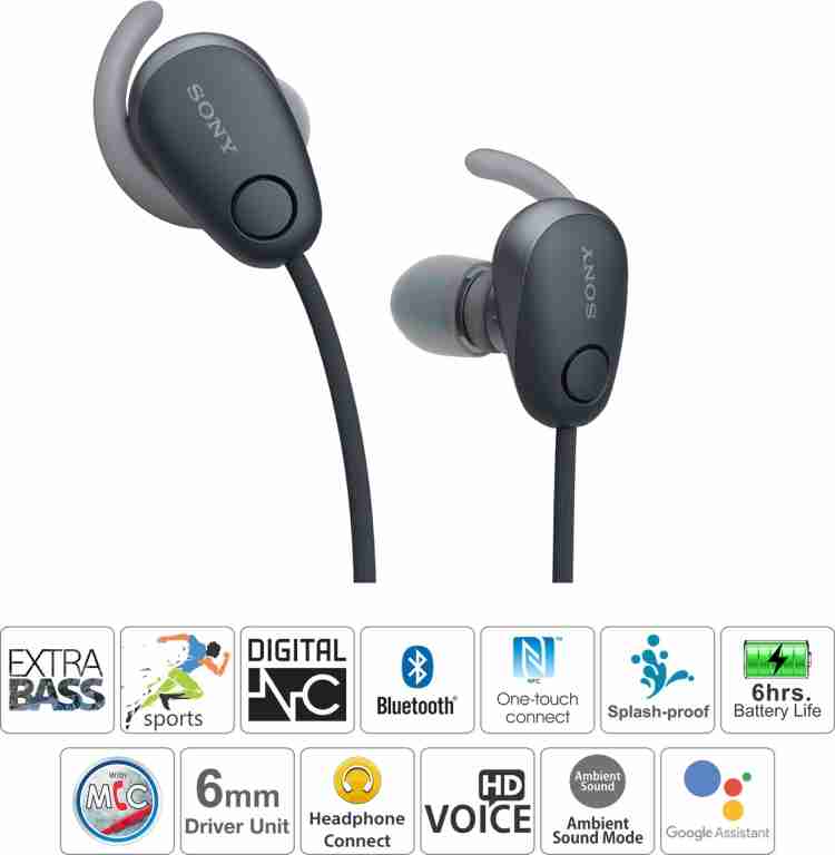 SONY SP600N Active noise cancellation enabled Bluetooth Price in India -  Buy SONY SP600N Active noise cancellation enabled Bluetooth Online - SONY :  Flipkart.com