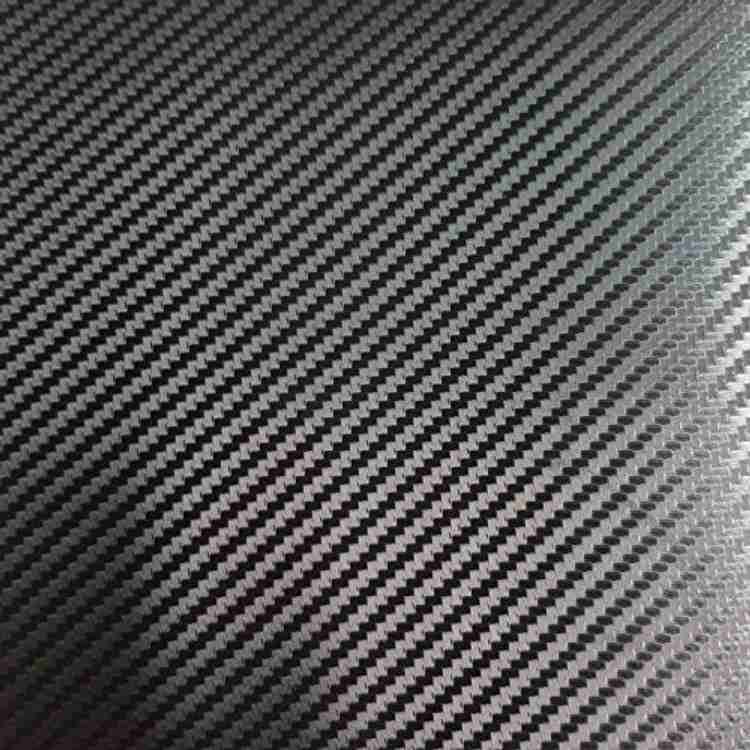 Exact Graphix Black Carbon Fiber Vinyl Wrap 12In X 180In 1Ft X