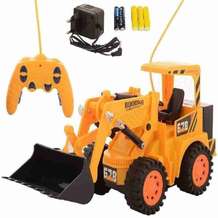 latest radhe Deluxe Wireless Remote Control Rechargeable JCB Truck