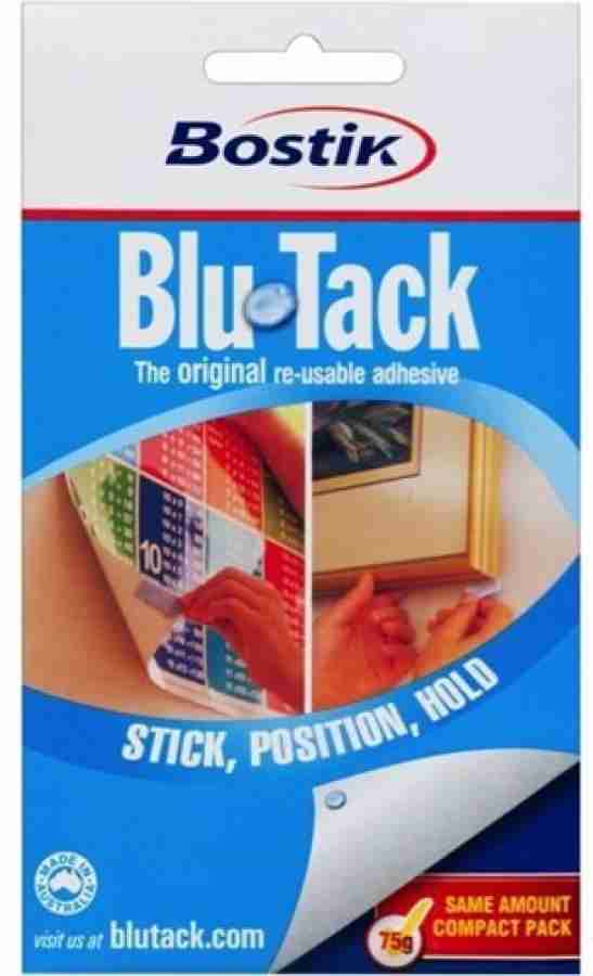 White Bostik Blu Tack Smart Adhesive, 75g, Packet at best price in Delhi