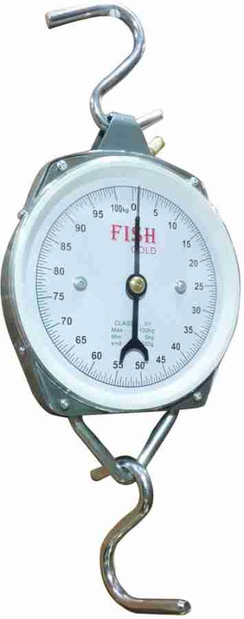 PESCA FISH GOLD Commercial Hanging Weighing Scale Weighing Scale Price in  India - Buy PESCA FISH GOLD Commercial Hanging Weighing Scale Weighing  Scale online at